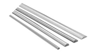 Silver 7x1.5mm Half Round Wire (Sold by Gram - 6" or 11.21g Min)