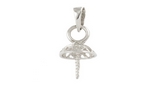 14W Pearl Pendant 7mm Cup